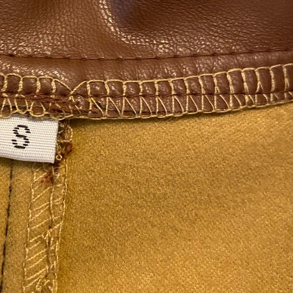 Brown mid length jacket - Picture 3 of 4